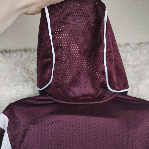 Adidas A&M Jersey Long Sleeve Hoodie Warm Up Practice Sz M - Picture 11 of 11